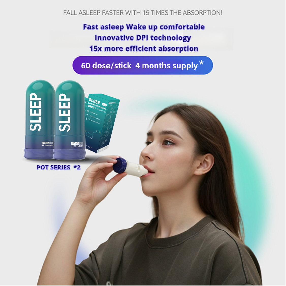Bundle Discount-InhaleVita Sleep Mate Melatonin, Inhaled Melatonin for Deeper Sleep - Inhalevitaus